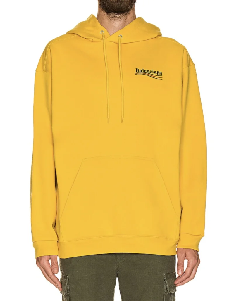 Balenciaga Yellow Hoodie - Image 2