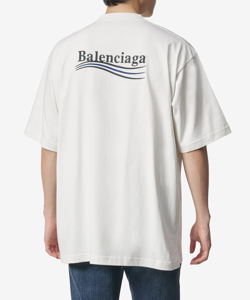 Balenciaga White T-Shirt Unisex - Image 2