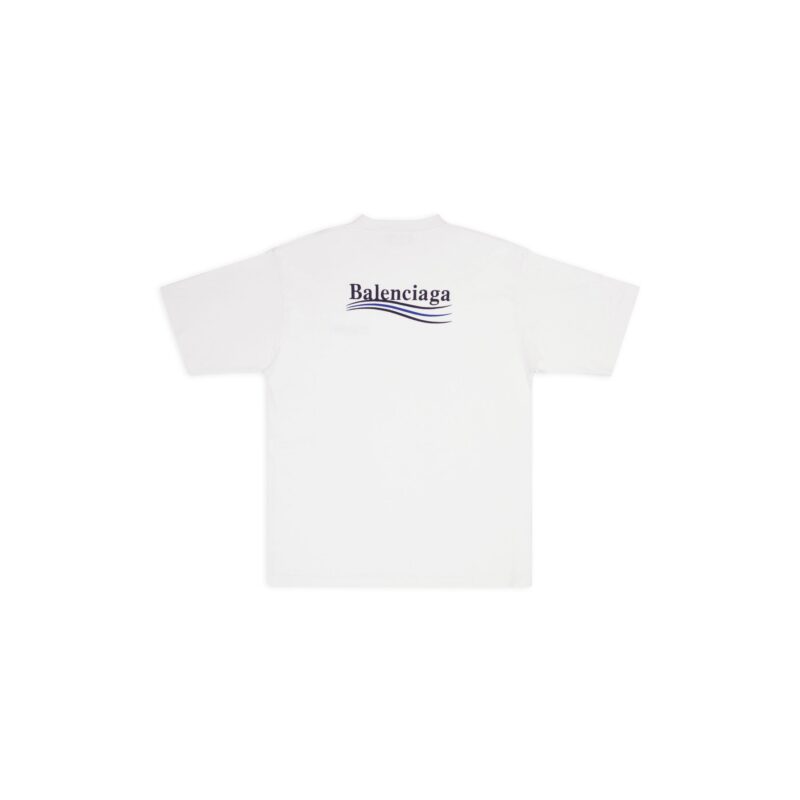 Balenciaga White T-Shirt Unisex - Image 4