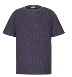 Dior Oblique Relaxed-Fit T-Shirt Rose Violet