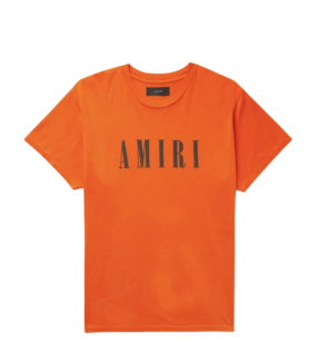 Men’s Fashion Orange Amiri Graphic