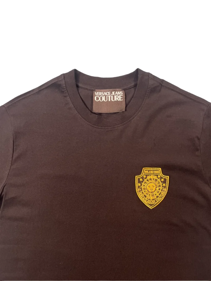 Versace Jeans Couture Patch Logo Crewneck T-Shirt - Image 3