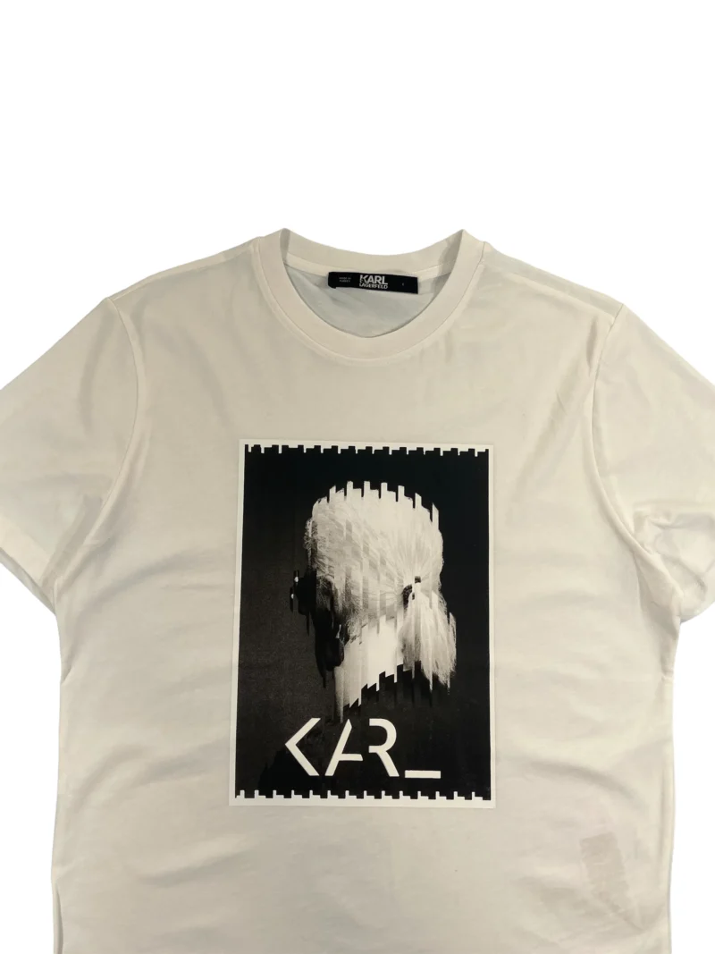 KARL LAGERFELD LEGEND LOGO T-SHIRT - Image 2