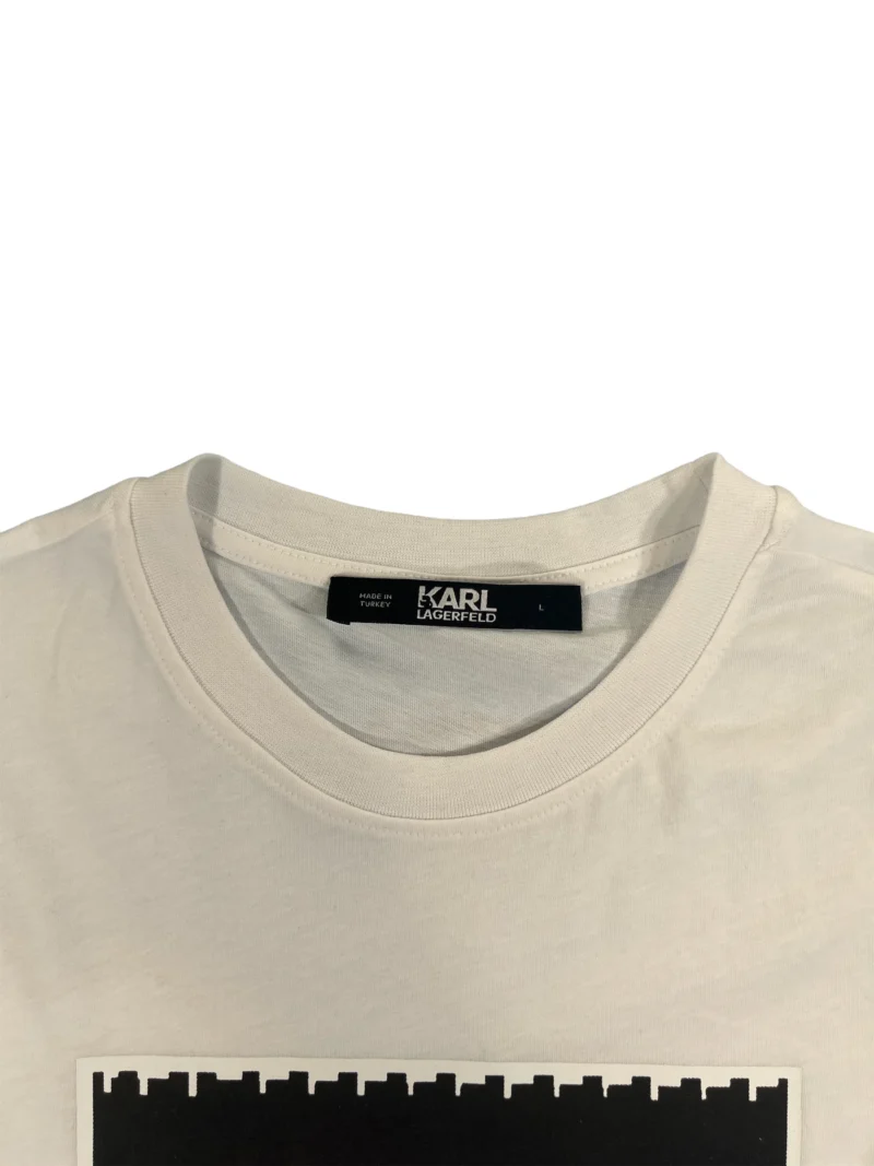 KARL LAGERFELD LEGEND LOGO T-SHIRT - Image 3