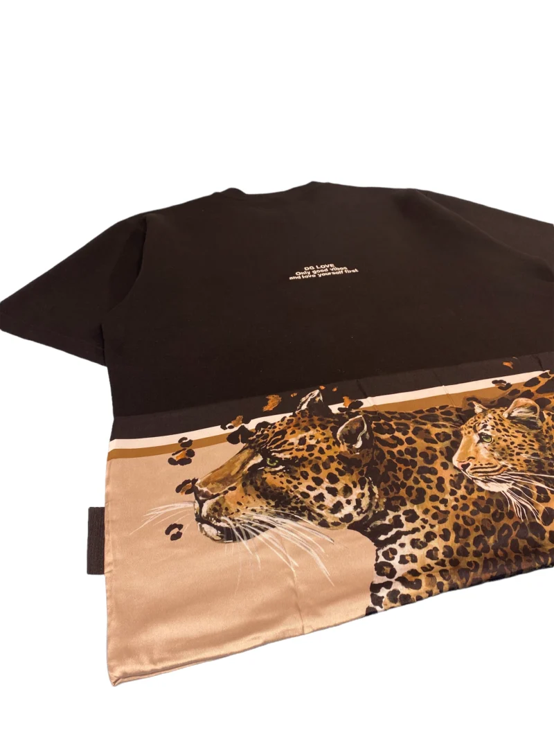 Dolce & Gabbana Oversized Black Leopard T-Shirt – Men’s Luxury - Image 5