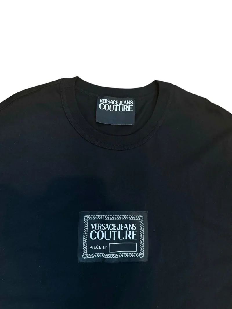 Versace Jeans Couture Patch Logo Crewneck T-Shirt - Image 3