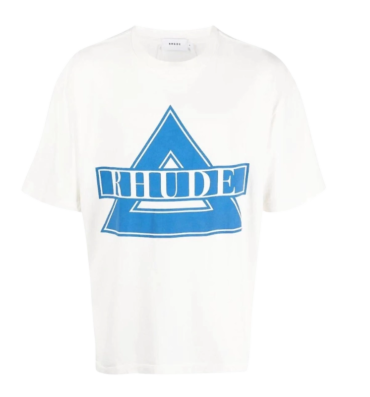 Rhude Triangle Tee Off-White Shirt