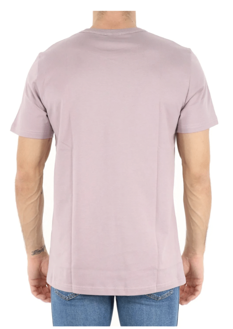 Dior Homme Mauve Purple Logo Embroidered Cotton Knit T-Shirt - Image 4