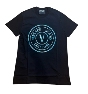 Versace Jeans Couture Logo Printed Crewneck T-Shirt