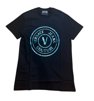 Versace Jeans Couture Logo Printed Crewneck T-Shirt