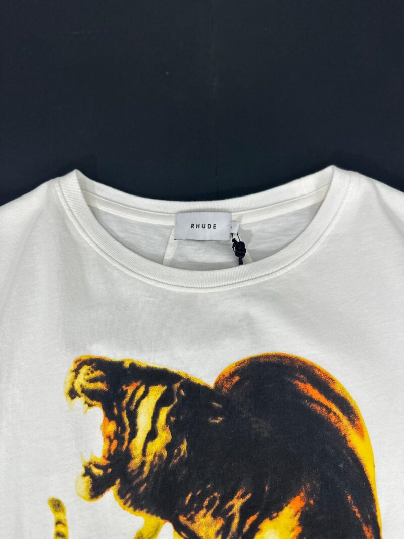 Rhude Tiger Tee Shirt – Premium Graphic Designer T-Shirt - Image 7