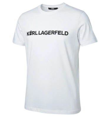 Karl Lagerfeld Zebra Embroidered T-Shirt