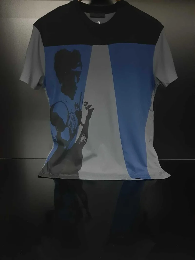 Prada Vintage Graphic Crewneck T-shirt – Designer Streetwear Tee - Image 4