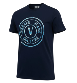 Versace Jeans Couture Logo Printed Crewneck T-Shirt