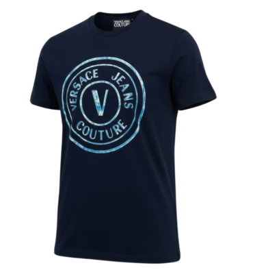 Versace Jeans Couture Logo Printed Crewneck T-Shirt