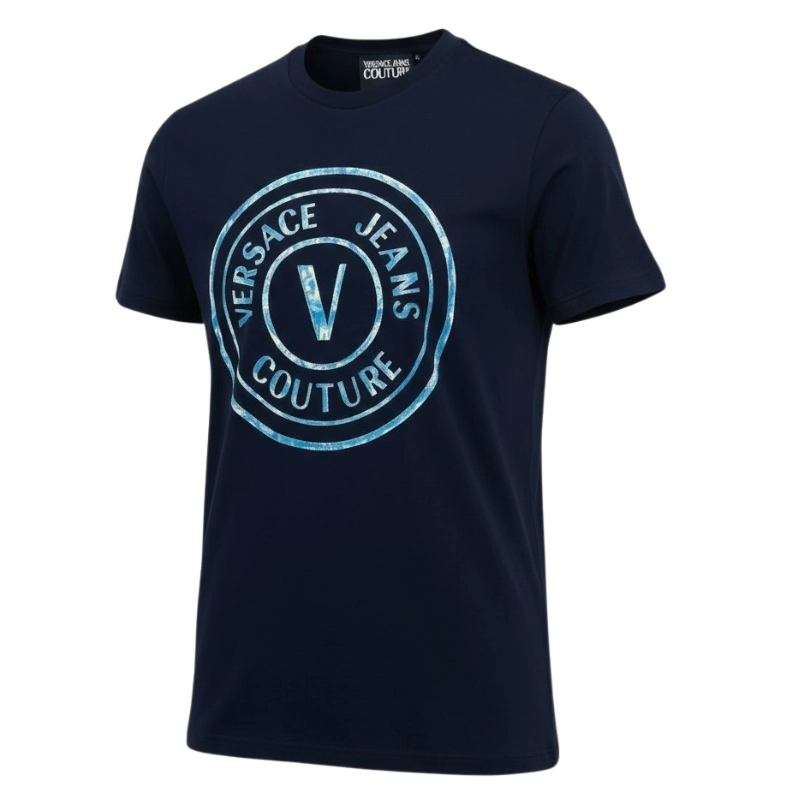 Versace Jeans Couture Logo Printed Crewneck T-Shirt