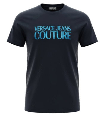 Versace Jeans Couture Graphic Logo Printed Crewneck T-Shirt