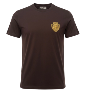 Versace Jeans Couture Logo Patch Crewneck T-Shirt