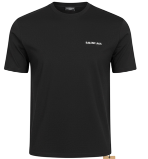 Balenciaga Black Logo T-shirt